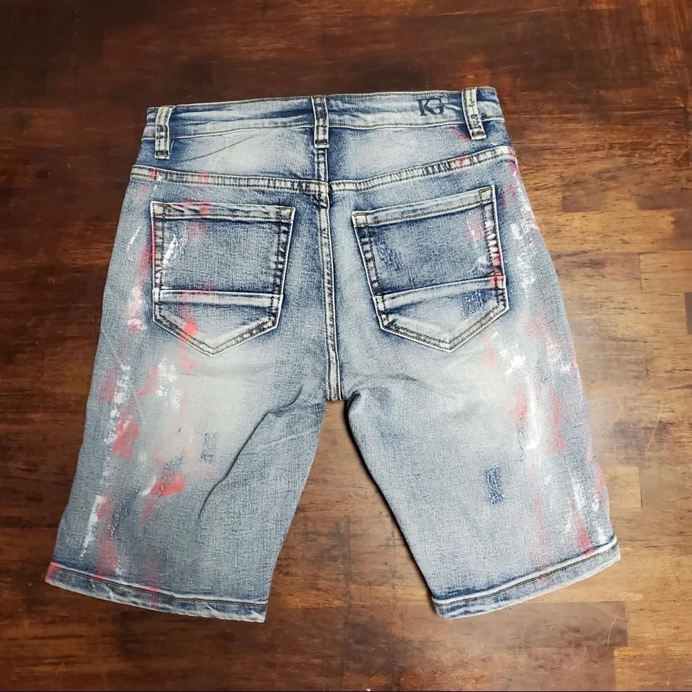Sz Various kilogram side stripe shorts